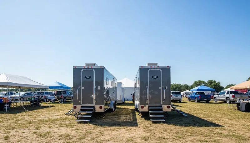 Luxury Restroom Trailer Rentals Lubbock TX